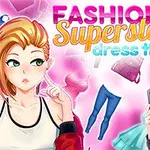 두 명의 여성이 다양한 옷과 액세서리로 둘러싸여 있는 이미지