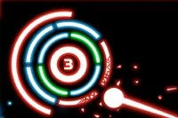 빛나는 점으로 올바른 색상 영역을 쏘세요