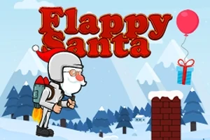 Help Flappy Santa deliver all of his presents and win points