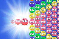 플러플스가 무리를 지어 떨어지고 있어요!