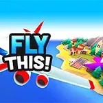 하늘을 나는 비행기와 FLY THIS!