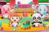 Funny Daycare는 데이케어 센터에서 다양한 귀여운 동물 캐릭터를 돌보고 즐기는 사랑스러운 게임
