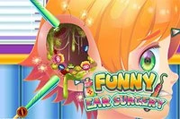 환자를 치료하며 귀를 깨끗하게 관리하세요