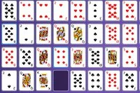 2부터 King까지 카드 색상별로 정렬