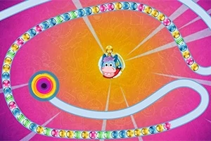 Help Gary match the marbles in the chain