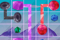 같은 색상의 보석을 연결하세요