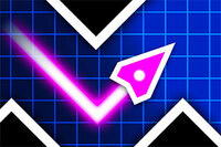 Geometry Vibes는 장애물, 함정, 스파이크를 피하는 반응 기반 아케이드 게임입니다