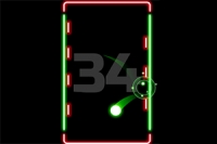 화면을 탭하여 빛나는 원을 점프하게 하세요