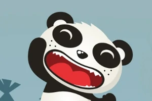 This cute Panda goes on and on!