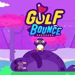 핑크색 나무들이 있는 배경에 바다코끼리 위에 펭귄이 앉아 있는 그림