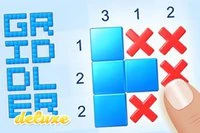 격자를 색칠하여 숨겨진 그림과 패턴을 찾아보세요