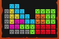 클래식 테트리스 게임이 돌아왔습니다. 이번에는 유령 같은 캐릭터와 함께!