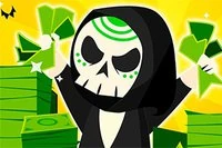 할로윈 테마로 제국을 구축하는 클릭 게임!