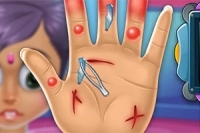 손 문제가 있는 환자들이에요