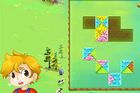 Happy Farm은 온라인 게임에서 논리 퍼즐을 제공합니다