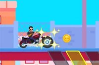 이 바이커는 진짜 대담해요