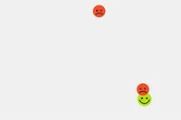 행복한 이모티콘을 모두 잡아라