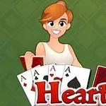 The classic 4 player hearts card game against 3 computer opponents