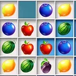 여러 가지 과일 아이콘들이 격자 형태로 배열되어 있는 이미지