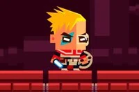 앞에 있는 함정 가득한 플랫폼을 건너 탈출하세요!