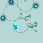 Click to jump in and out of the bubbles to the next levels