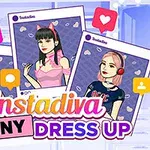 인스타그램 스타일의 세 여성이 각기 다른 의상을 입고 있는 이미지