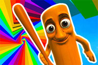 재미있는 2인용 게임, 미친 레벨에서 점프하고 기어오르세요