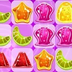 Match 3 or more same jelly candy to earn points and time