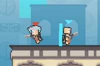 상대를 지붕에서 밀어내고 승리를 노리세요