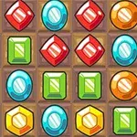 다양한 색상의 보석이 격자무늬로 배열된 이미지