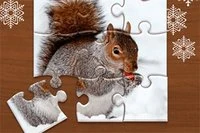 크리스마스 시즌에 딱 맞는 직소 퍼즐 게임!