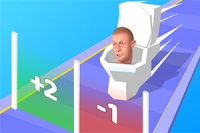 스키비디 클래시 3D 인기 있는 파쿠르 게임