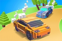 신나는 픽셀 레이스, 산 정상까지!