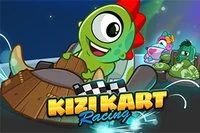 엔진을 켜고 KIZI KART 세계를 질주하세요