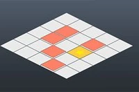 별을 모두 모으며 타일을 쌓는 다채로운 퍼즐 게임