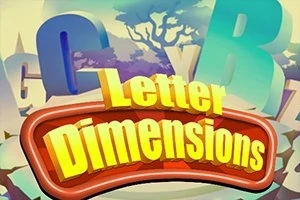 Letter Dimensions라는 글자가 나무 배경 위에 입체적으로 배치된 이미지