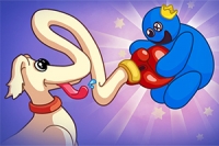 롱 도그: 롱 노즈는 퍼즐을 풀어 친구를 구하는 재미있는 게임