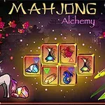 환상적인 배경에 유니콘, 보석, 용, 나비, 꽃 등이 어우러진 이미지