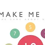 MAKE ME TEN이라는 제목과 다양한 색상의 숫자 7, 10, 5, 2를 포함한 원 모양들이 배열된 이미지