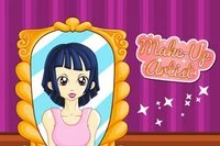 아바타의 메이크업을 선택하고 완료되면 사진을 찍으세요