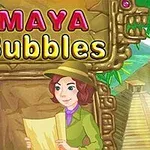 정글 배경 앞에 고대 석상과 지도를 들고 있는 모험가 여성 캐릭터