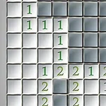 회색과 흰색의 격자로 이루어진 보드에 숫자가 배치되어 있는 이미지