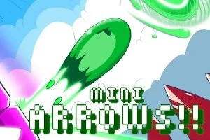 초록색 화살표와 MINI ARROWS!