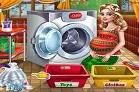 크리스마스가 곧 오는데, 선물들이 모두 더러워졌어요.