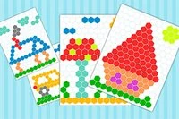 상상력을 자극하고 창의력을 높여주는 재미있는 모자이크 게임