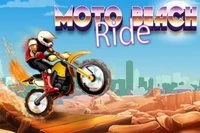 Moto Beach Ride는 멋진 HTML5 드라이빙 게임
