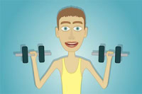 Muscle Clicker에서 근육을 키워보세요!