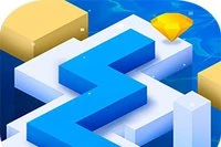 이 무료 온라인 반응 게임에서 길을 따라 지그재그로 이동하세요!