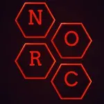 빨간색 육각형 안에 N, O, R, C 글자가 각기 담겨 있는 이미지