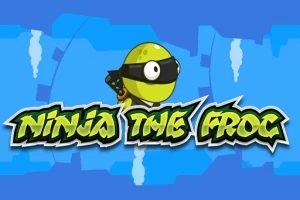 Tap on the screen to control the escape of the Ninja frog jump